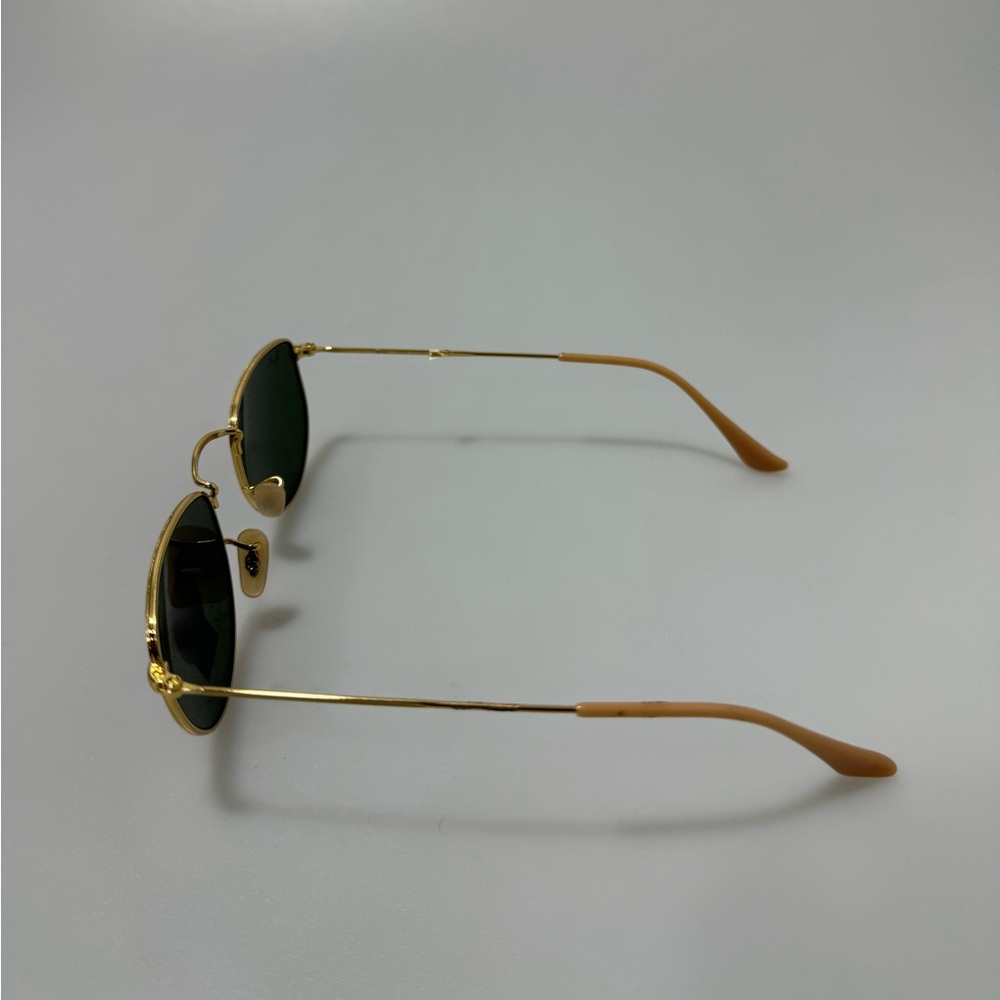 Ray-Ban Elon Sunglasses Gold RB3958 - Picture 3 of 7